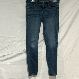 American Eagle Outfitters Deep Blue Jeggings